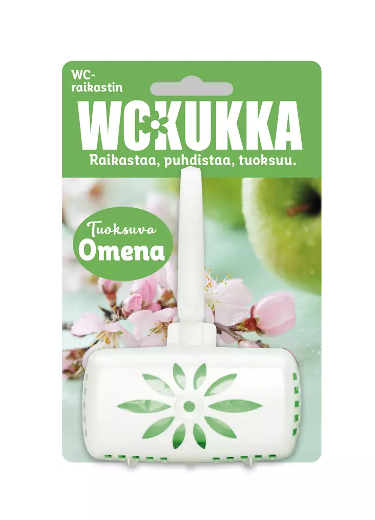 Wc-kukka Raikastin 50g omena - Ilmanraikastimet ja wc-raikastimet - 7310619191956 - 1