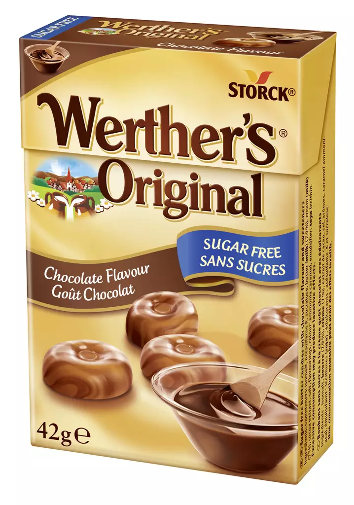 WERTHER'S CHOCOLATE CANDIES 42G - Karkit - 4014400923476 - 1