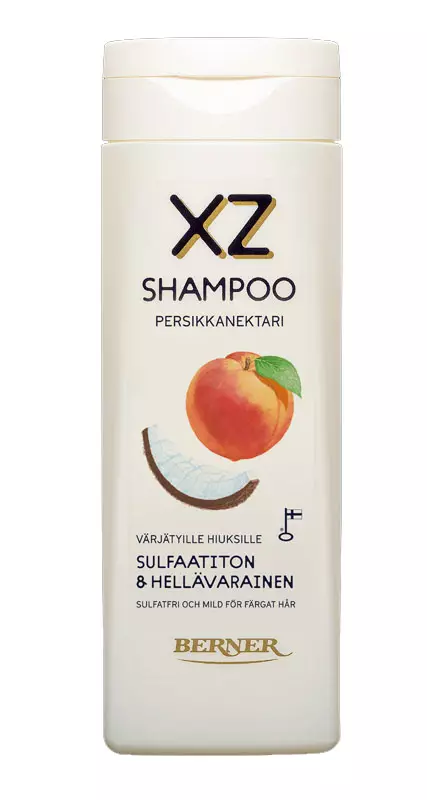 XZ Shampoo 250ml Persikkanektari - Shampoot - 6414504786386 - 1