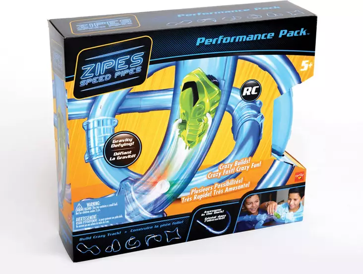 Zipes Speed pipes aloituspaketti - Leikkiautot ja kauko-ohjattavat autot - 878119007056 - 1