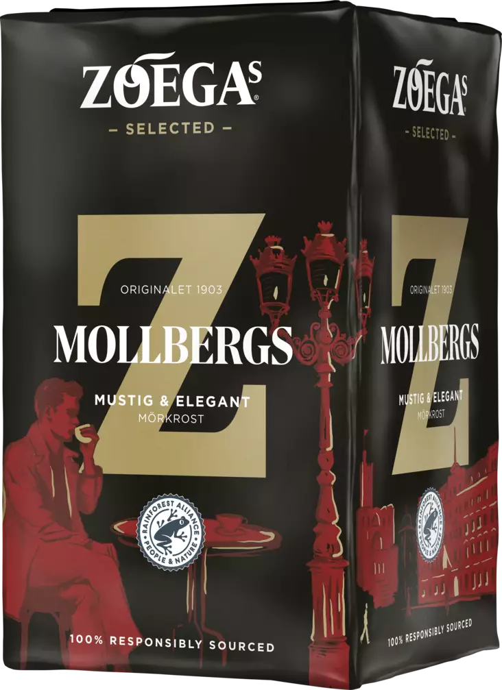 ZOEGAS KAHVI 450G SJ MOLLBERS BLAND - Kissan hoitotuotteet - 7310731101666 - 1