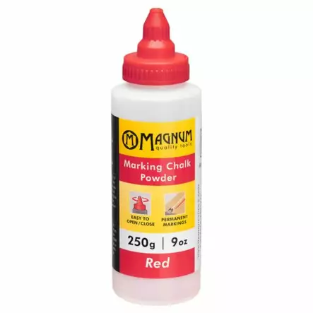 Magnum värijauhe punainen 250g - Merkkausvälineet - 6418868190377 - 1