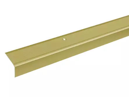 Pisla askelkulmalista 41x26,6mm / 180cm alumiini/kulta - Muut sisustuslistat - 6414675112687 - 1