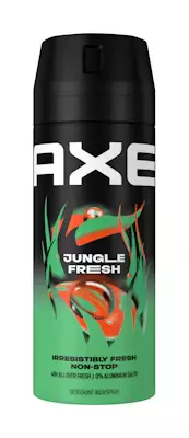 Axe Body Spray Jungle Fresh 150ml - Miesten deodorantit - 8720181436727 - 1