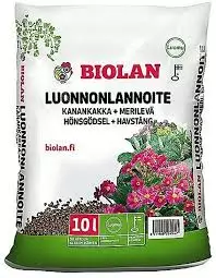 Biolan luonnonlannoite 10l - Puutarhalannoitteet - 6411960054547 - 2