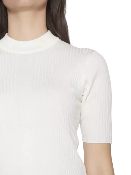 Brandtex neulepaita valkoinen XL - Naisten paidat ja puserot - 5713242167367 - 2