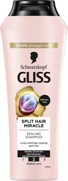 Gliss Split Hair Miracle shampoo 250ml - Shampoot - 7332531118057 - 1