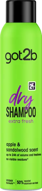 Got2b Kuivashampoo 200ml Extra Fresh - Shampoot - 5410091733377 - 2