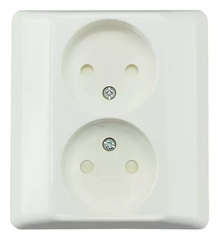 Harju pistorasia 2-os. maadoittamaton - Pistorasiat - 6438140952127 - 1