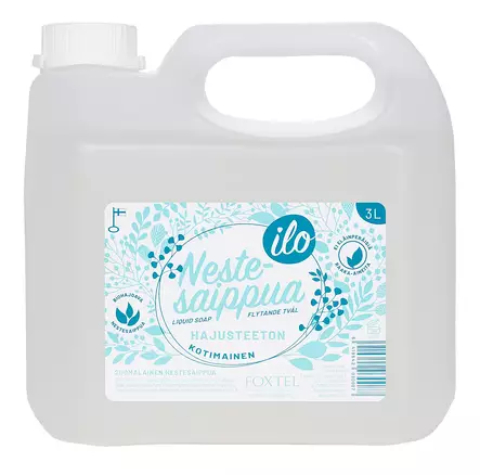 Ilo Nestesaippua 3l Hajusteeton - Nestesaippuat - 6419642030087 - 1
