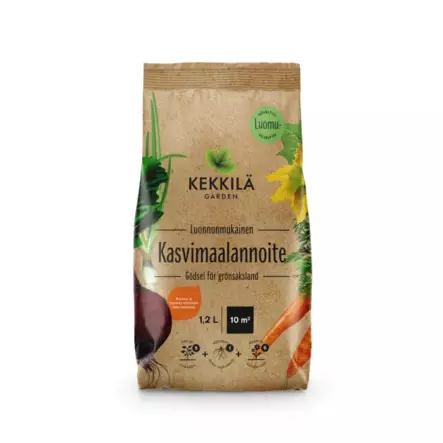 Kekkilä Kasvimaalannoite 1kg - Maanparannus- ja kateaineet - 6433000294577 - 1