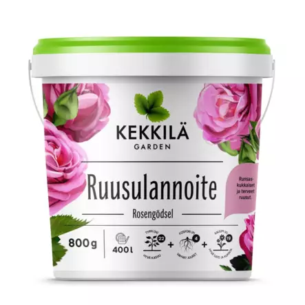 Kekkilä ruusulannoite 800g - Puutarhalannoitteet - 6433000620857 - 1