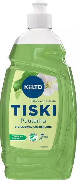 Kiilto Biohajoava Käsitiskiaine Puutarha - Astianpesuaineet - 6417964580587 - 1