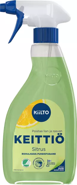 Kiilto Keittiö puhdistussuihke 600ml - Kodin pesuaineet - 6417964579857 - 1