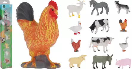 Maatilaneläimet 6kpl/pkt2,50 - Kesälelut ja -pelit - 8720573312387 - 1