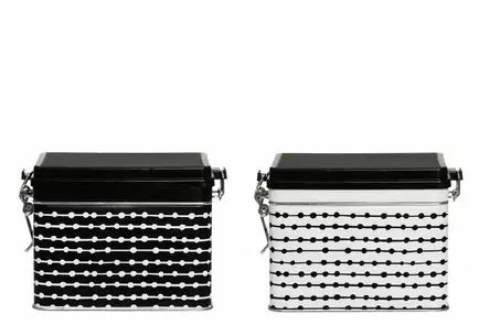 Maku helmi teepurkki valkoinen - Ruoansäilytysastiat - 6410413290907 - 2