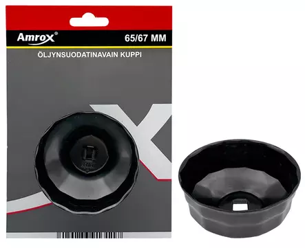Öljynsuodatinavain kuppi 65/67mm - Huoltotyökalut - 6420286913117 - 1