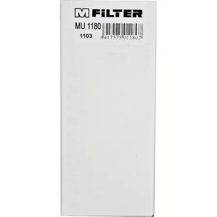 M-Filter Öljynsuodatin MU 1180 - Öljynsuodattimet - 6417575011807 - 2