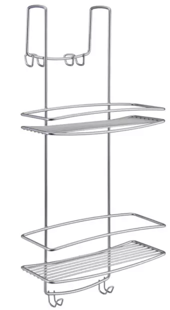 Onda suihkuteline 2-tasoa 26x20x58cm - Pyykinkuivaustelineet - 8002524604087 - 1