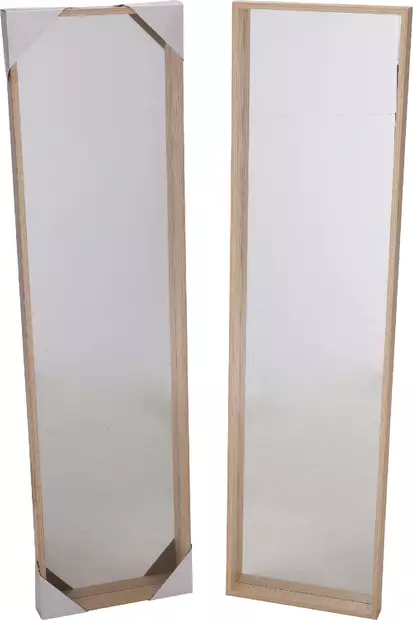 Peili vaaleapuu kehys 150cm - Peilit - 8721461106897 - 1