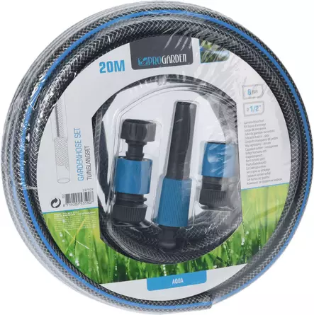 Puutarhaletku 20m 15mm + liittimet - Puutarhaletkut - 8719202535907 - 1