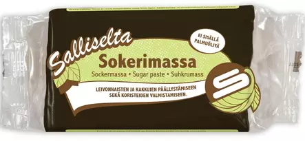 Sallinen sokerimassa musta 250G - Muut leivontatuotteet - 6436501037377 - 1