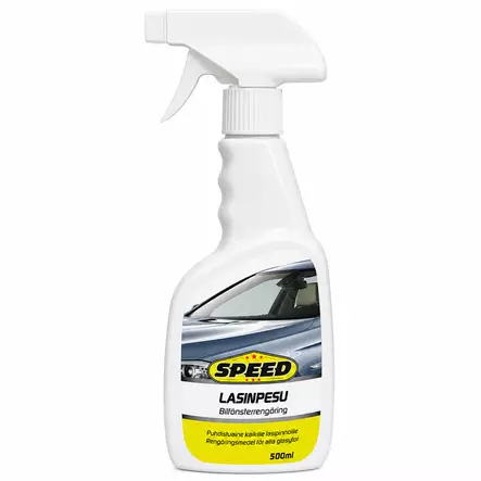 Speed Lasinpesu spray 500ml - Ikkunan pesu- ja hoitoaineet - 6438168092317 - 1