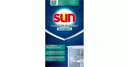 Sun astianpesukoneen puhdistusaine 3x40g - Erikoispesuaineet - 8717163055977 - 1