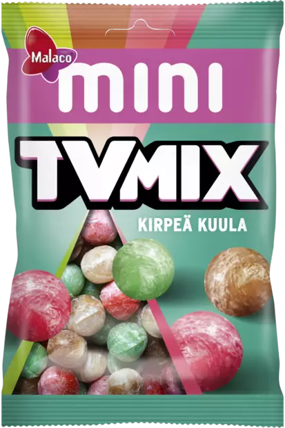 TV Mix Mini Kirpeä Kuula 90g - Makeiset - 6420256913857 - 1