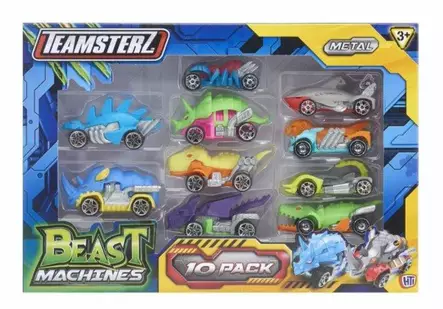 TZ Beast Machine Die-cast 10-pack - Leikkihahmot ja -setit - 5050841743517 - 1