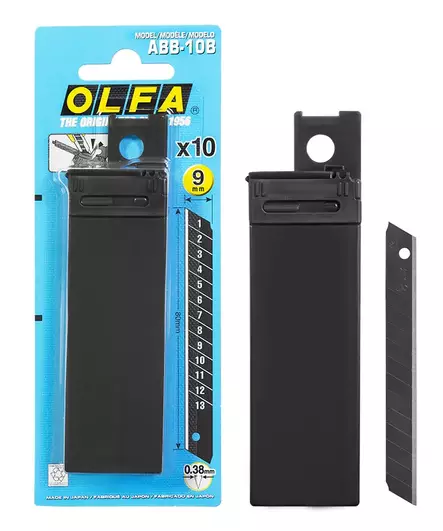 VARATERÄ 9MM ERIKOISTERÄVÄ 10KPL/PKT - Katkoteräveitset ja terät - 091511501117 - 1