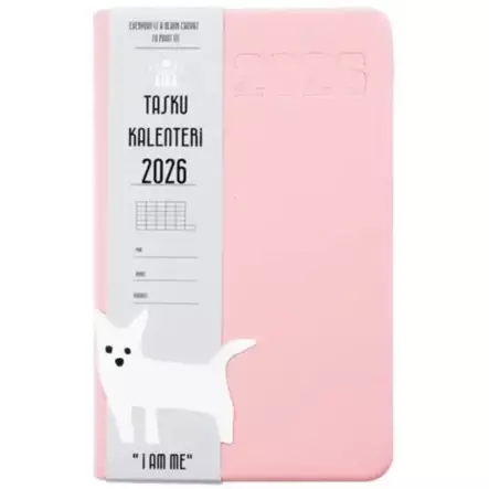 Viikkokalenteri A5 pinkki Memory - Kalenterit - 6429810296337 - 1