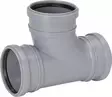 Viemärin muhvihaara Uponor 110x110x88,5 pyöristetty - Viemäriputket ja putkenosat - 6414904245377 - 1