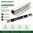 Alumiinifolio 10mx45cm - Foliot - 6438159896467 - 1