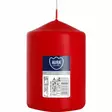 Aura Pöytäkynttilä punainen 7x10 cm - Pöytäkynttilät - 5906927350387 - 1