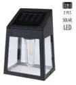 Aurinkokenno Lyhty seinälle 2kpl - Solarvalot - 8720573980807 - 1