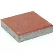 Betonilaatta Rudus 298x298x50mm punainen - Pihakivet ja laatat - 6438256030757 - 1