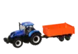Burago traktori ja traileri - Leikkiautot ja kauko-ohjattavat autot - 6410416188287 - 2