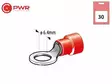 C-PWR rengasliittimet PUN.30KPL M6 - Liittimet ja liitinlajitelmat - 6438255138607 - 1
