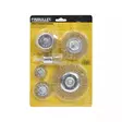 Finbullet Koneteräsharjasarja 6-os - Nailon-ja teräsharjat - 6438152012697 - 2