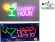 Happy Hour neon-kyltti - Pöytä- ja sisustusvalaisimet - 8721037731607 - 2