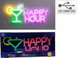 Happy Hour neon-kyltti - Pöytä- ja sisustusvalaisimet - 8721037731607 - 2