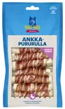 Hau-Hau Champion Ankkapururulla 13x2,5 cm 15kpl 550g - Koiran luut - 6430056886657 - 2