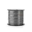 Kaiutinkaapeli 2x2.50 mm² kupari 100m pyöreä PVC tummanharmaa - Asennuskaapelit ja sähköjohdot - 5412810296347 - 2
