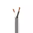 Kaiutinkaapeli 2x2,5mm² 100m pyöreä tummanharmaa - Asennuskaapelit ja sähköjohdot - 5412810296347 - 1