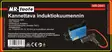 Kannettava induktiokuumennin 230V, 1.5KW - Muut korjaamovarusteet - 6430074696467 - 3