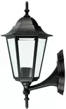 Kartano up ip44 e27 glc bk - Ulkoseinävalaisimet - 6435200205797 - 1