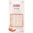 Kiss Salon Acrylic Nude French kynsisetti - Tekokynnet - 731509642667 - 1