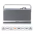 Lenco tv-kaiutin wtvs-100si hopea - Bluetooth kaiuttimet - 8711902103097 - 1
