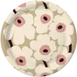 Marimekko Unikko Lautanen 22cm 10kpl - Kertakäyttölautaset - 6411631132017 - 2